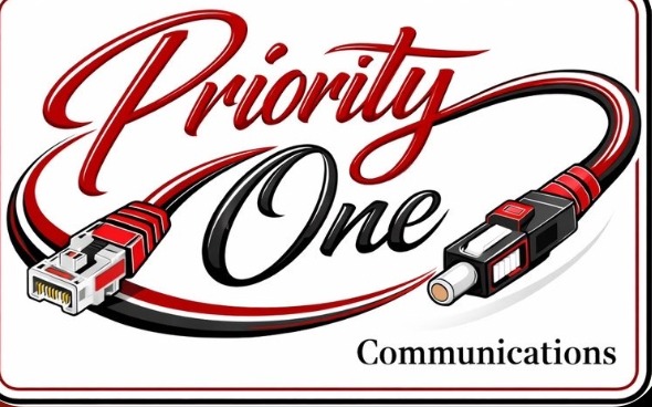 Priority One Communications logo
